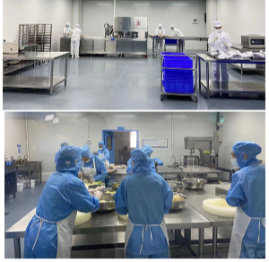 預制菜鋁箔盒封口機/盒裝預制菜包裝封口機設備應用